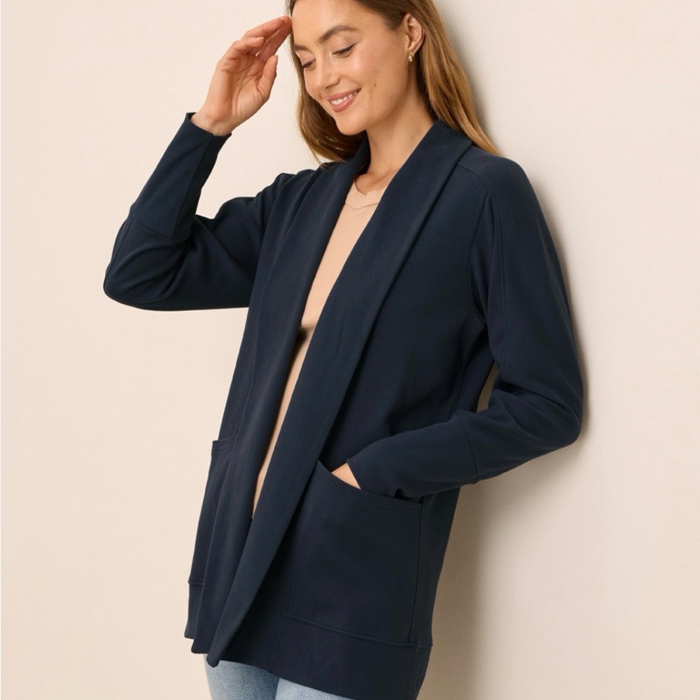 Pact airplane wrap cardigan